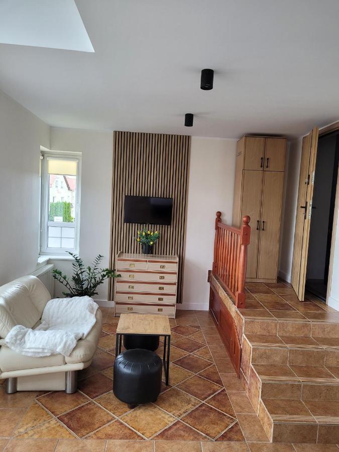Ferienwohnung Bed And Bread Leba Exterior foto